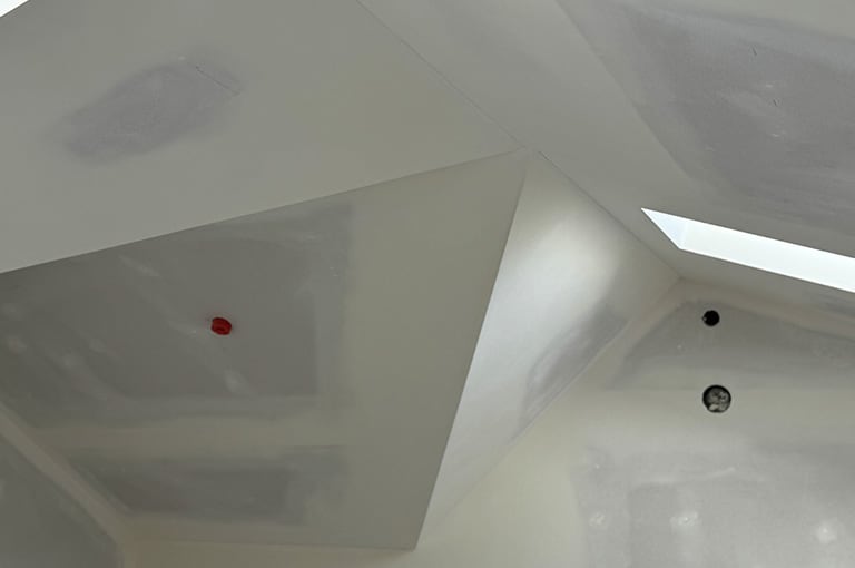 new ceiling drywall
